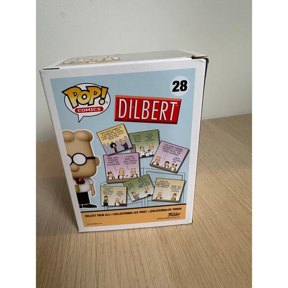 Dilbert Funko Pop No 28 - NEW - Picture 3 of 5